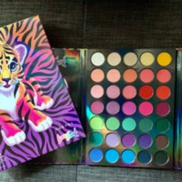 MORPHE X LISA FRANK 35B BY LISA FRANK ARTISTRY PALETTE - FORREST - Picture 4 of 6